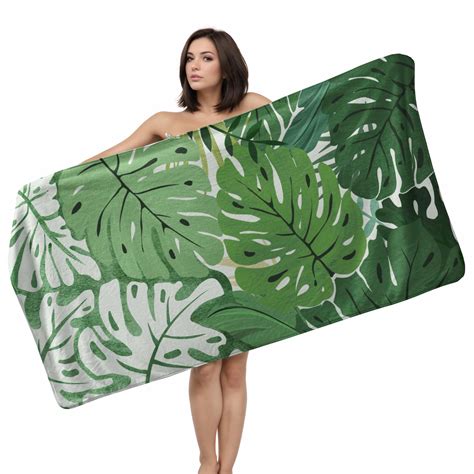 Leaf Bath Hand Towels