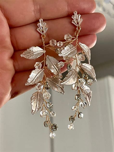 Leaf Earrings Etsy