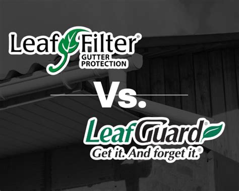 Leaf Filter vs Leaf Guard