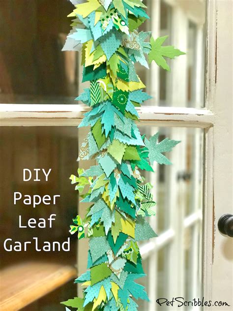 Leaf Paper Garland