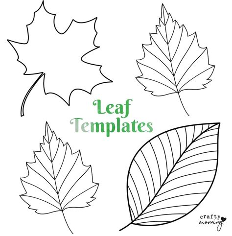 Leaf Template Printable Leaf Template Printable