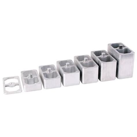 Speedway Universal Leaf Spring Lowering Block Kit, 3 Inch