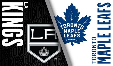 leafs vs kings tickets