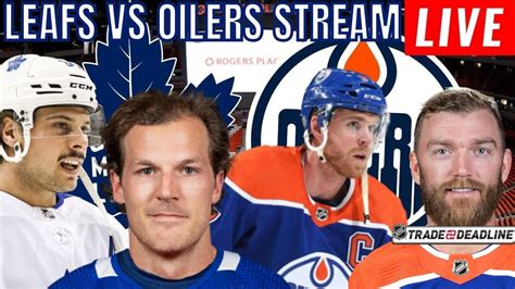 leafs vs oilers free live stream