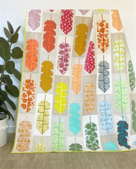 Leafy Quilt Pattern