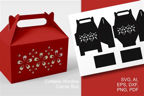Download leafy-oval-window-gable-box-template SVG