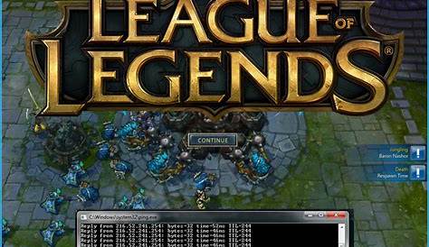 Ping test | League of legend ping test before game - YouTube