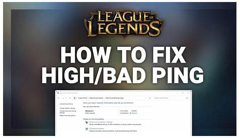 League of Legends: How to Show Ping in League 2023 - HTCW