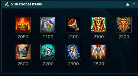 league of legends support items