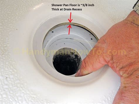 leak shower drain