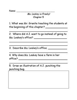 Leakey Is Freaky Printable