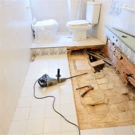 Leaking Bathroom Floor Tiles