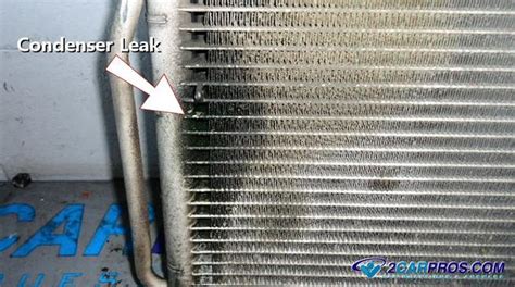 Leaking Condenser Air Conditioning