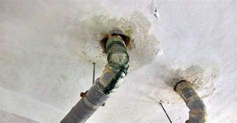 Leaking Drain Pipe Under House