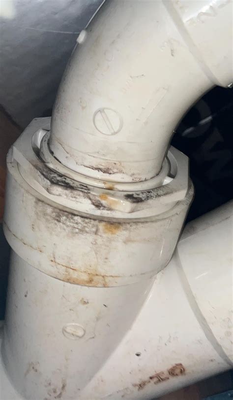Leaking Pvc Drain Joint