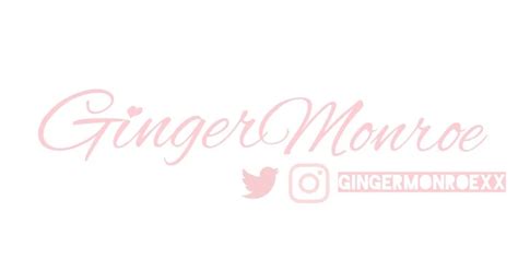 leaks ginger monroe onlyfans