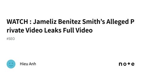 leaks smith jameliz