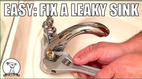 Leaky Faucet Utility Sink