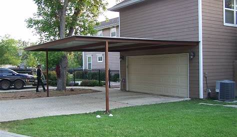 Lean To Carport Attached To House Patio Cover North West San Antonio