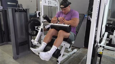 Lean Forward Leg Curl