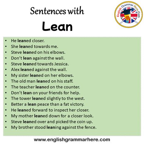 Lean Forward Use In A Sentence