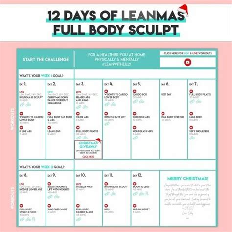 lean with lilly free workout guides