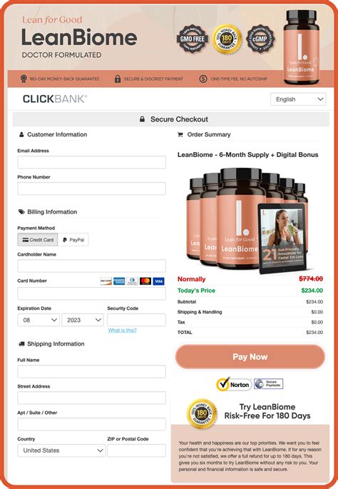 leanbiome official website coupon
