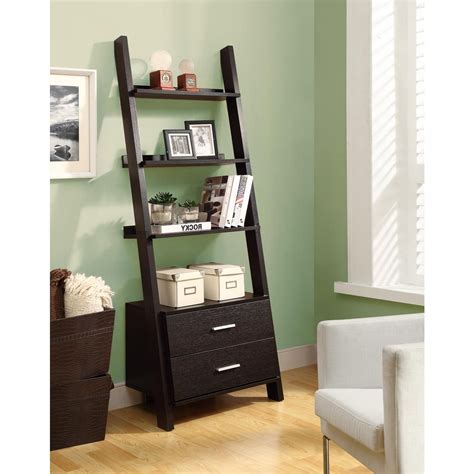 Leaning Bookcase Ideas