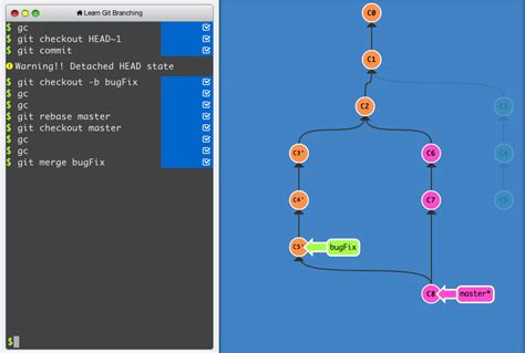 learn git commands game