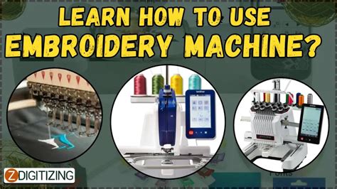 Learn How To Embroidery Machine
