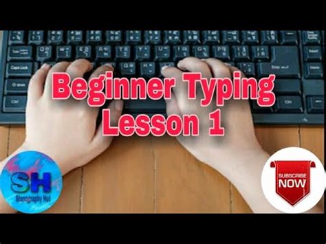learn how to type for beginners