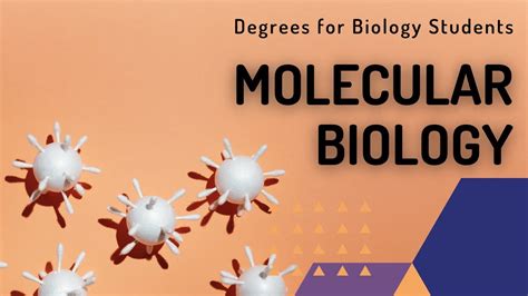 learn molecular biology degree online