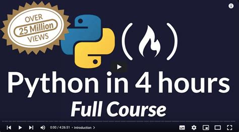 learn python full course freecodecamp