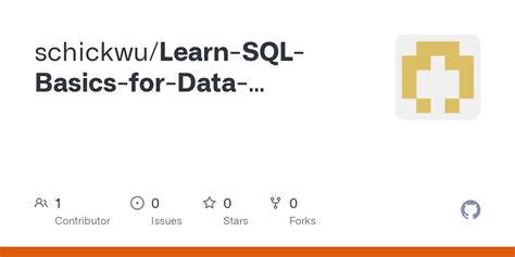 learn sql basics for data science specialization github