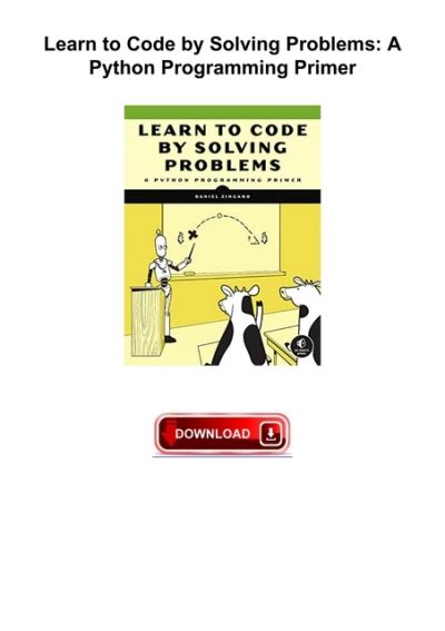 learn to program by solving problems a python programming primer
