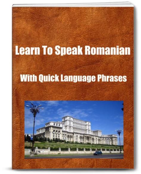 learn to speak romanian