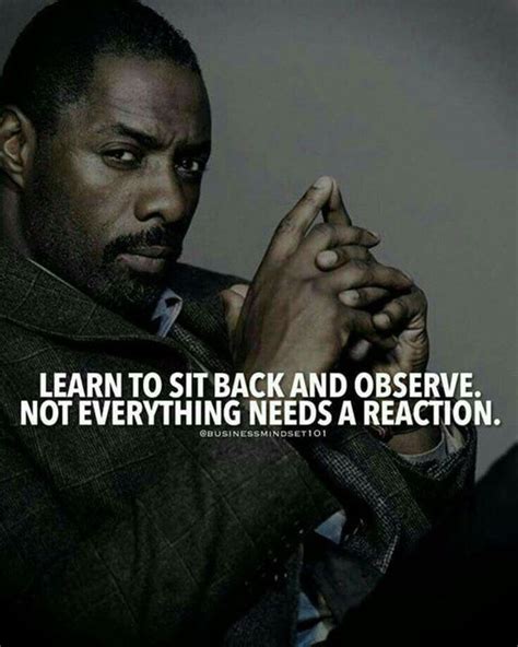Learning to sit back and observe is a valuable skill that can help you gain insight, make better