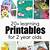 learning printables for 2 year olds
