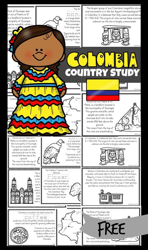 learning about colombia for kids