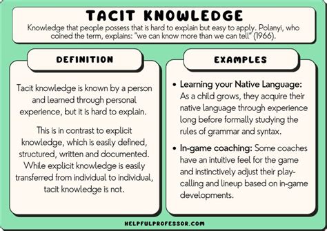 Learning Aquatic Zumba Is An Example Of Tacit Knowledge