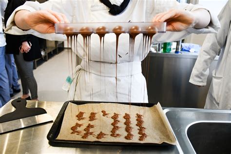 learning chocolate making