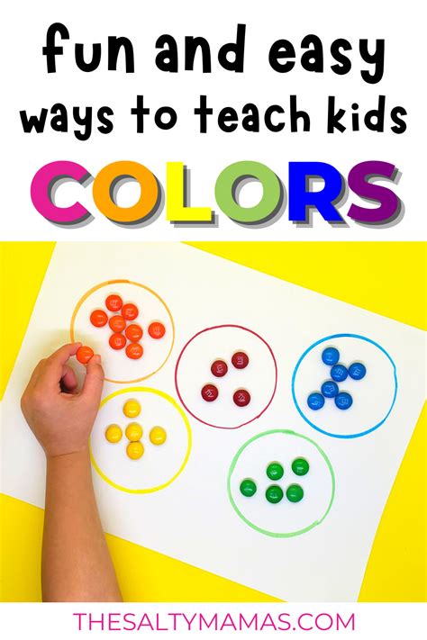 Learning Colors Activities