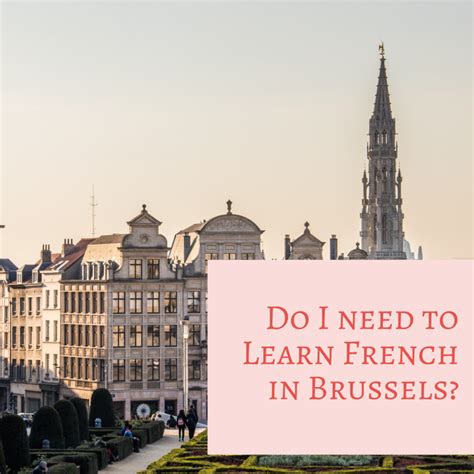 learning french in brussels