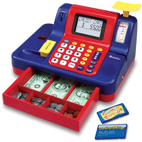 learning resources pretend cash register