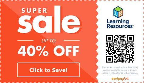 learning resources promo code