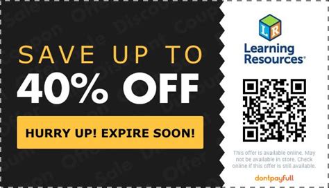 learning resources promotion code