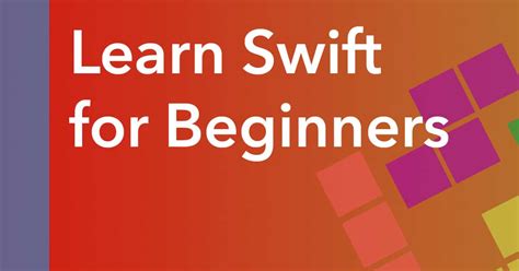 learning swift for beginners