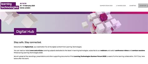 learning technologies digital hub