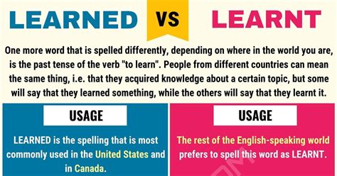 learnt in a sentence