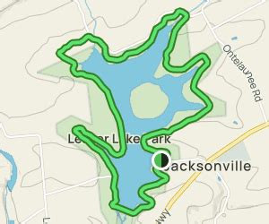 Leaser Lake Trail Map